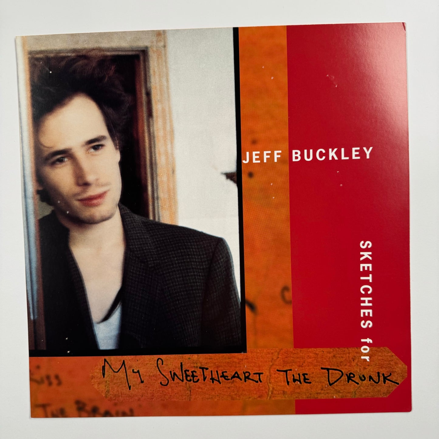 Vintage 1998 Jeff Buckley Poster Sketches For My Sweetheart