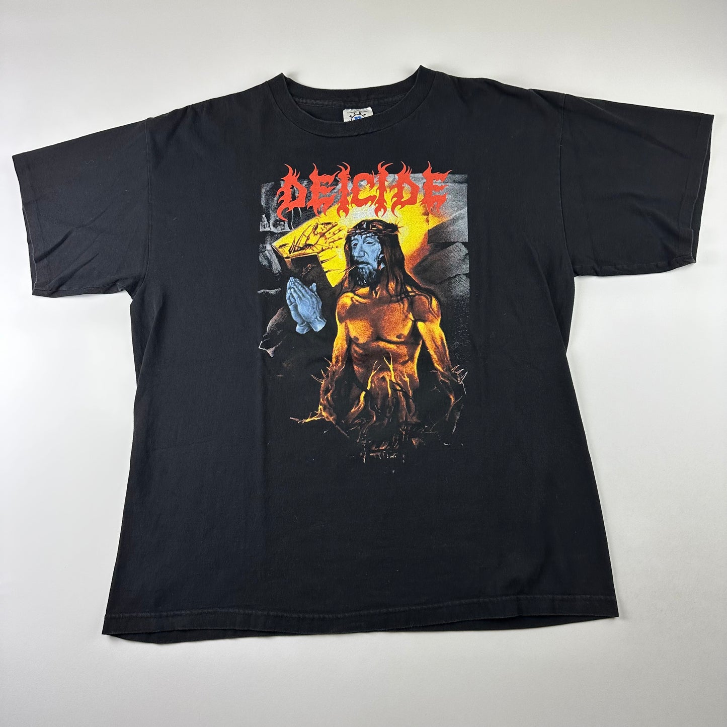 Vintage 1997 Deicide Shirt XL Serpents Of The Light