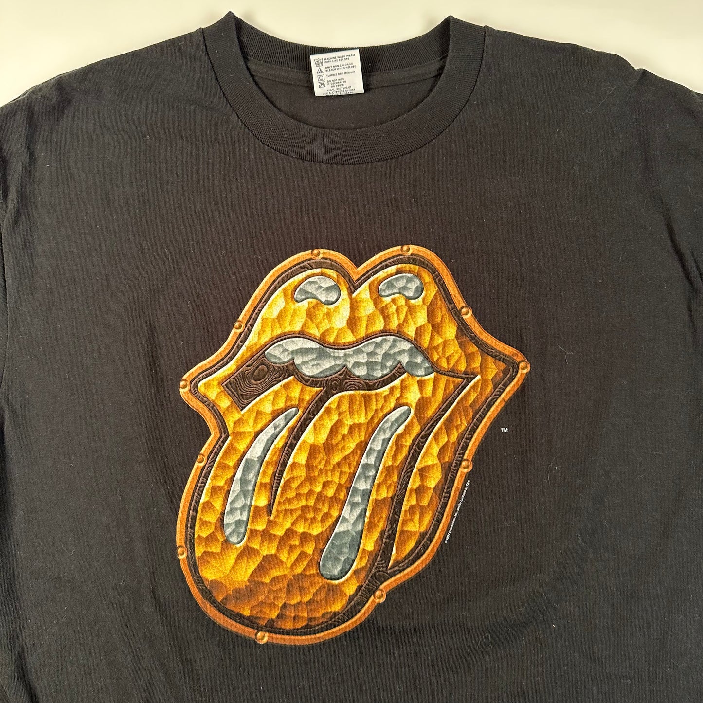 Vintage 1997 Rolling Stones Shirt XL Bridges To Babylon