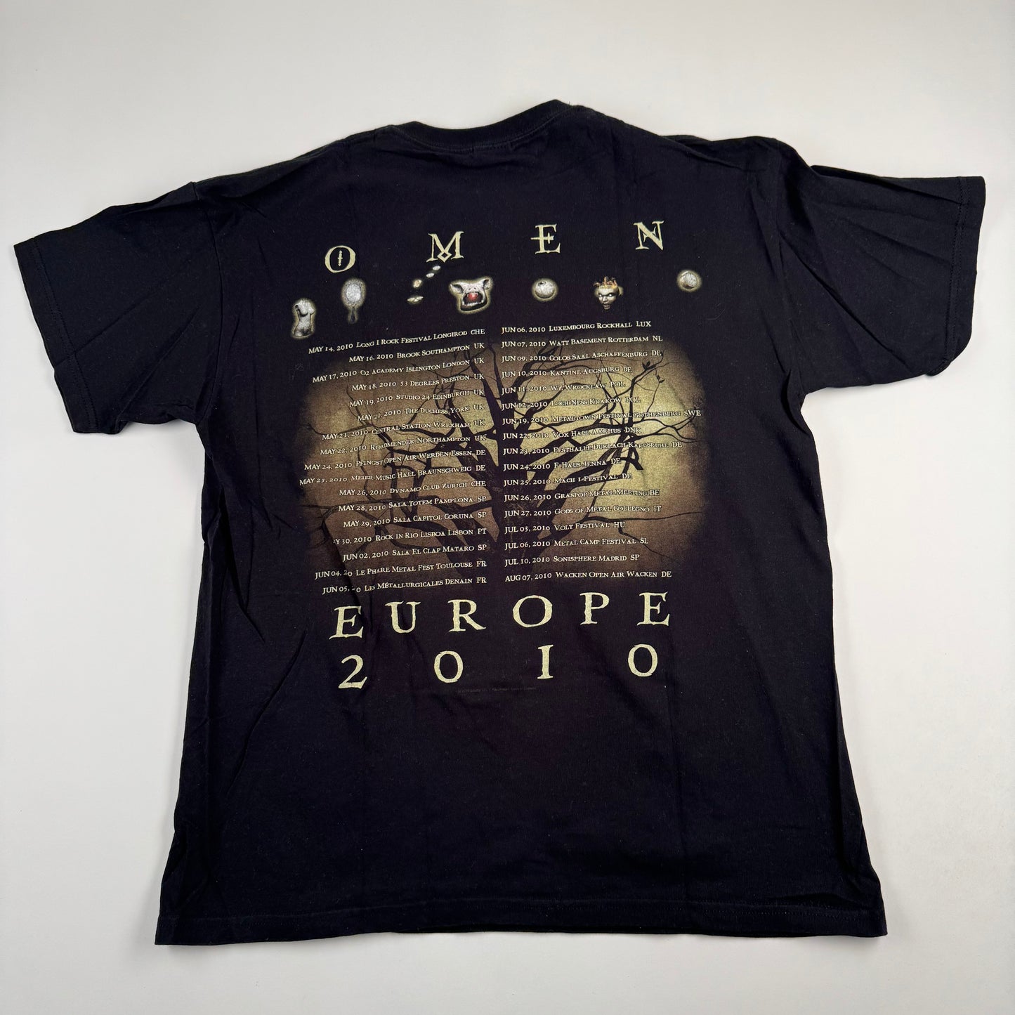 2010 Soulyfly Shirt Large Europe Tour