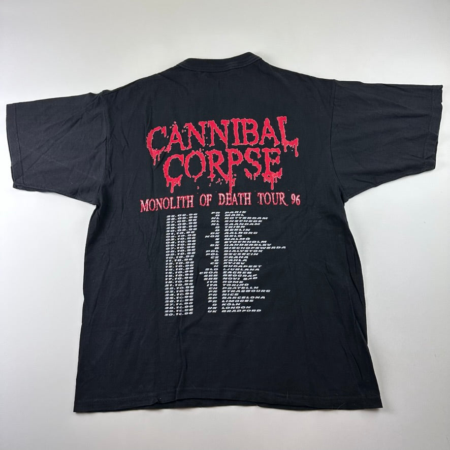 Vintage 1996 Cannibal Corpse Shirt XL Vile