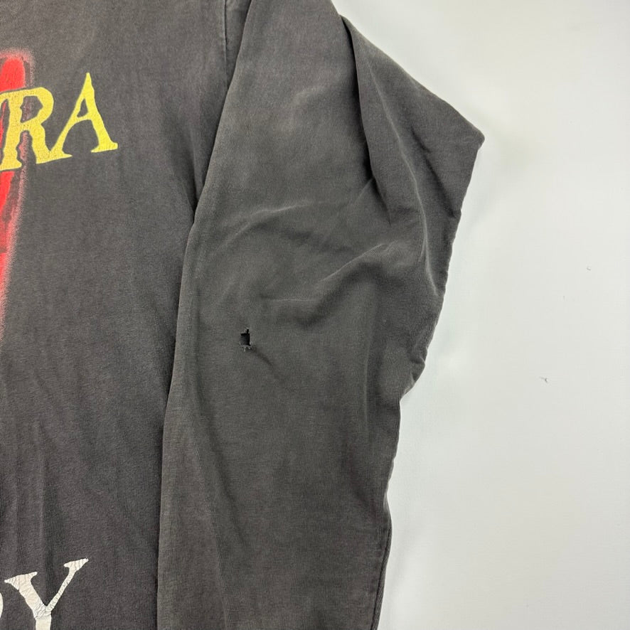 Vintage 1993 Sepultura Long Sleeve Shirt XL War For Territory