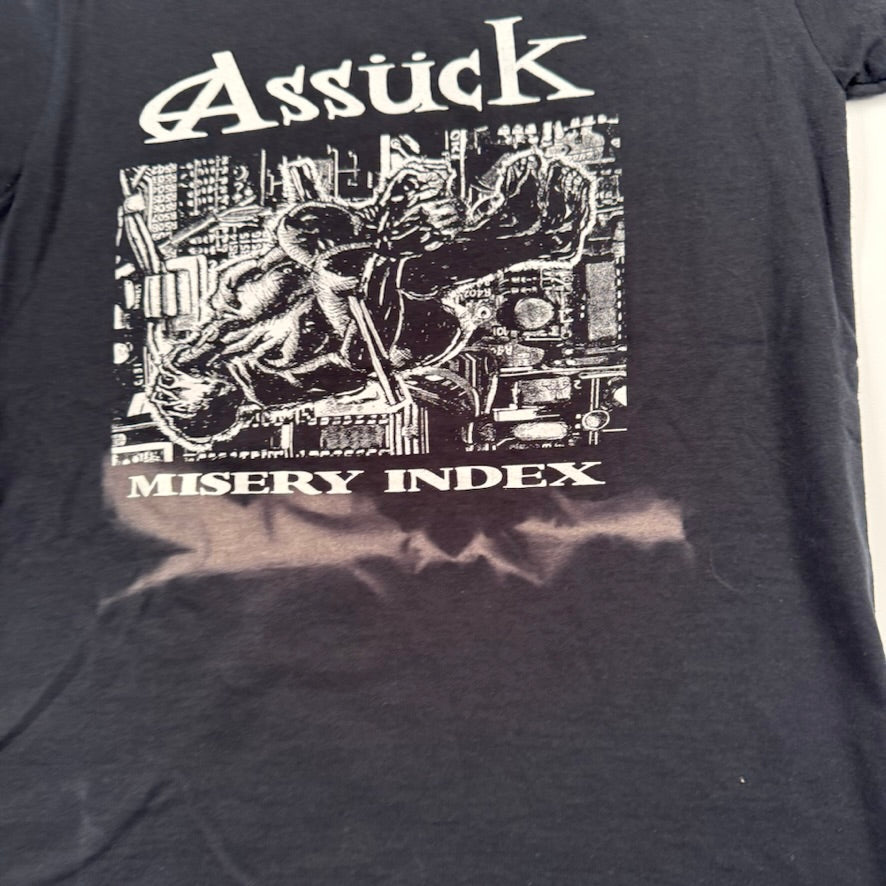 Vintage 2000s Assuck Shirt Small Misery Index