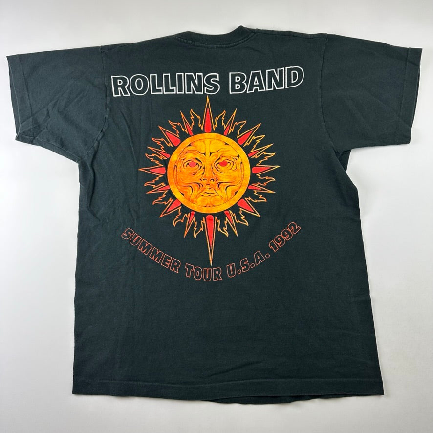 Vintage 1992 Rollins Band Shirt Large Silence Sucks