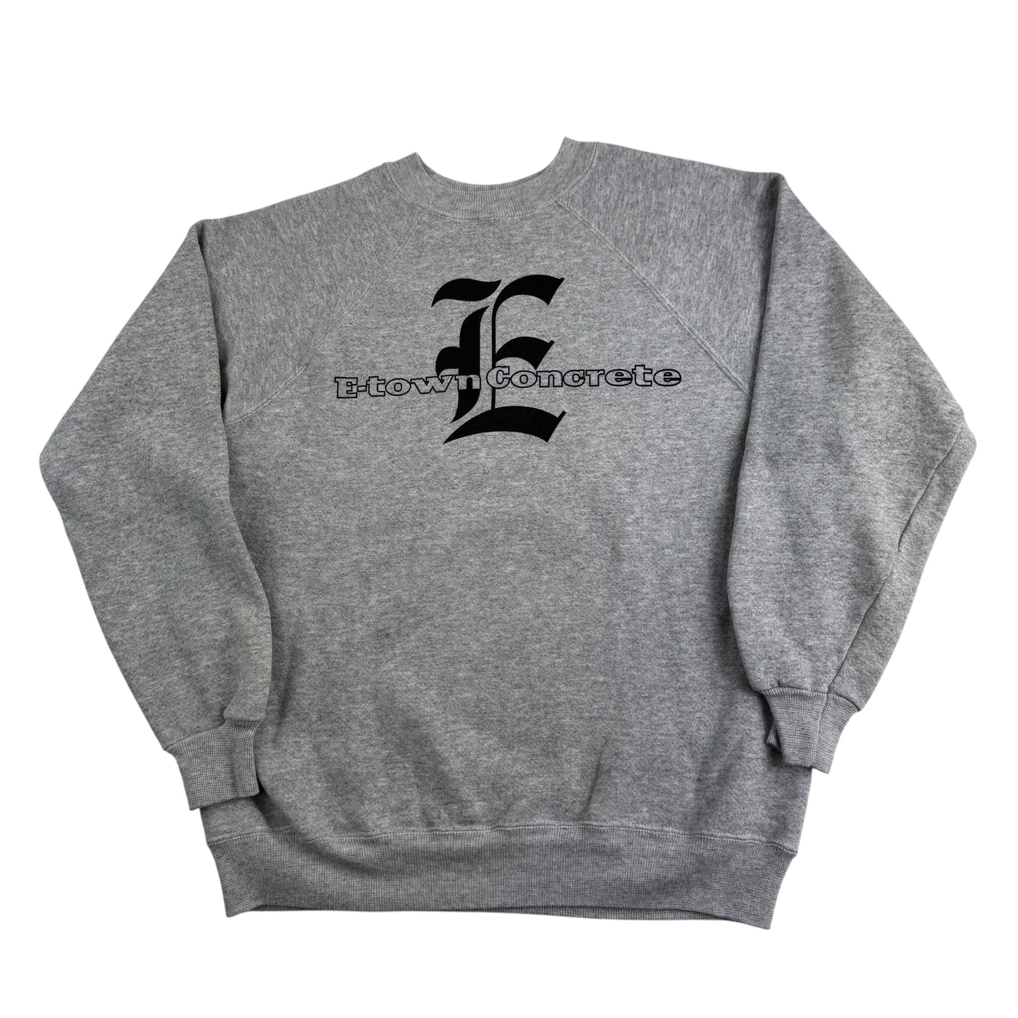 E-Town Concrete Crewneck Sweatshirt Medium