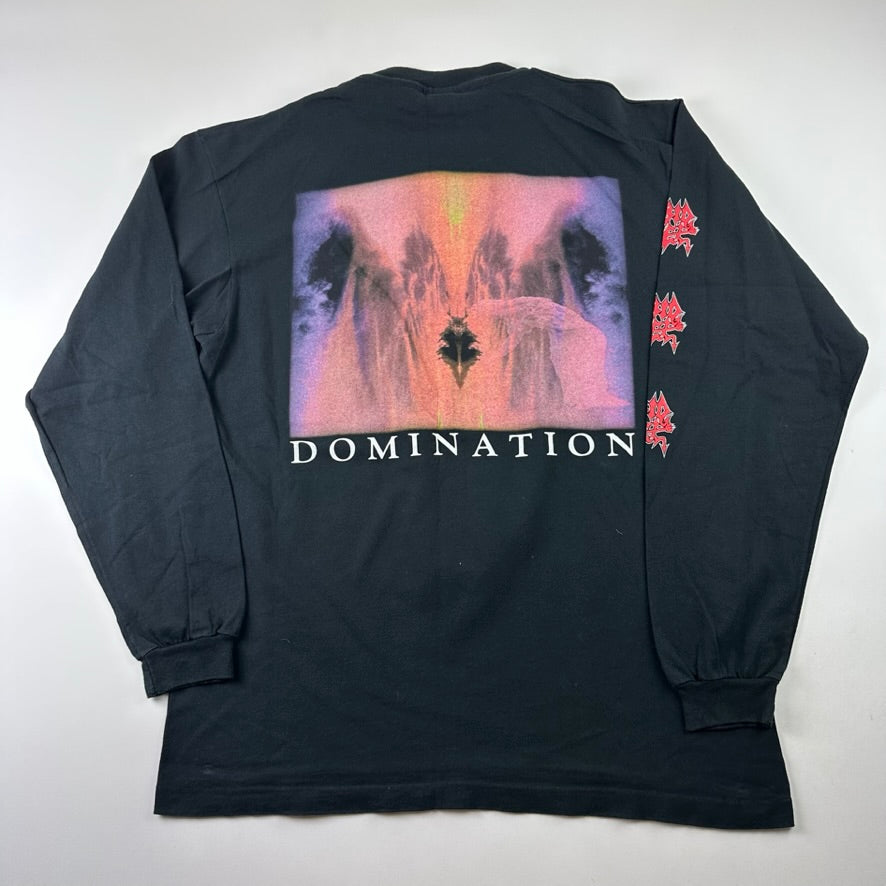 Vintage 90s Morbid Angel Long Sleeve Shirt XL Domination