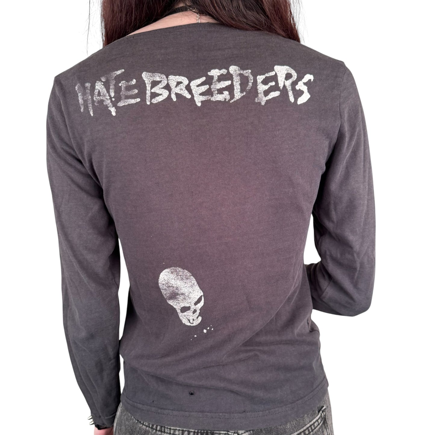 Vintage 80s Misfits Long Sleeve Women’s Shirt Small Legacy Of Brutality