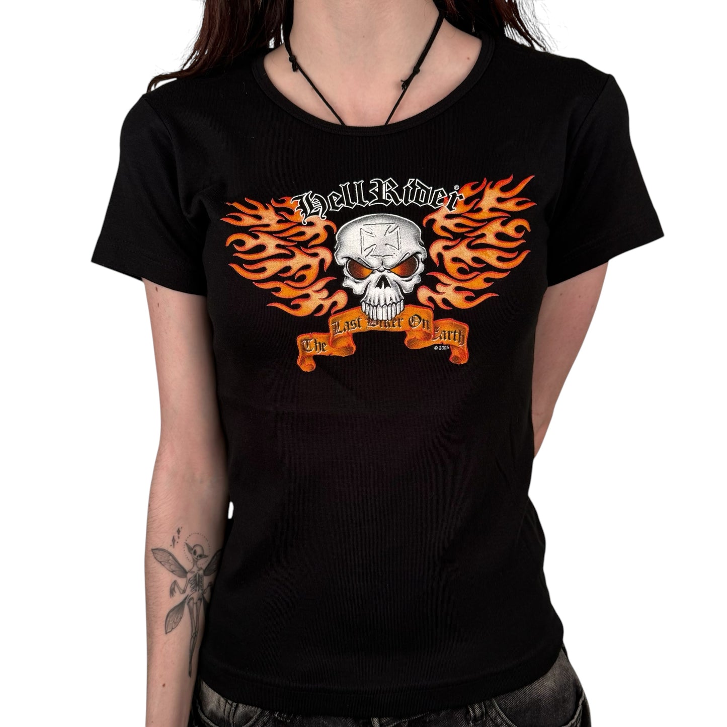 Vintage 2000s Hellrider Womens Shirt Medium