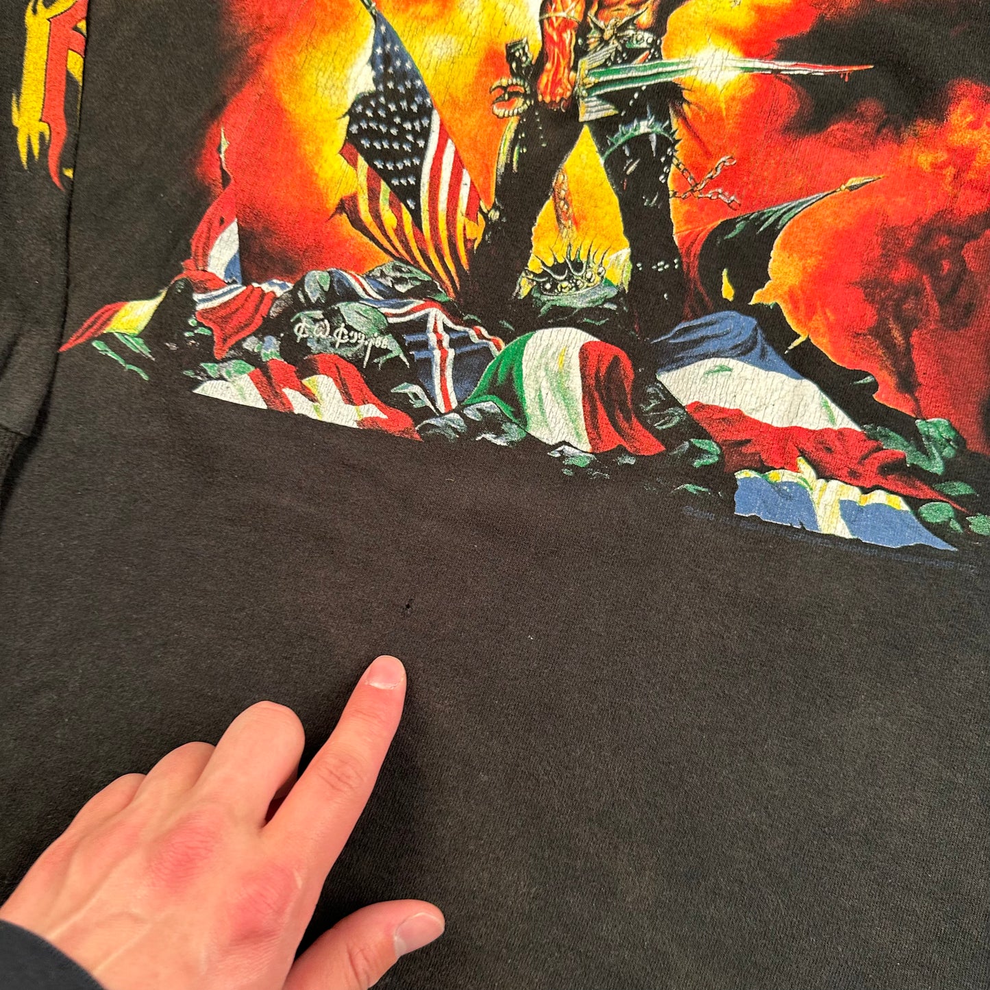Vintage 2000s Manowar Long Sleeve Shirt XL Kings Of Metal