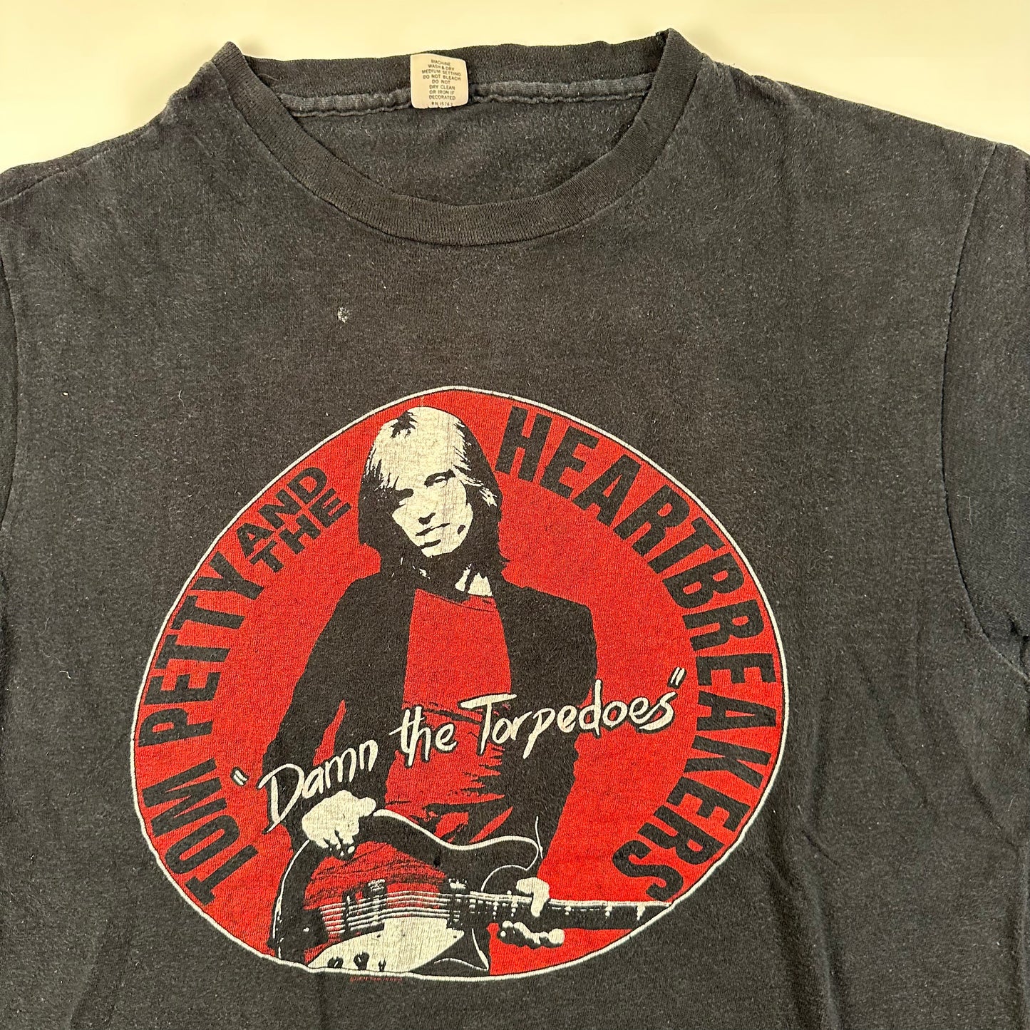 Vintage 1979 Tom Petty Shirt Large Damn The Torpedoes