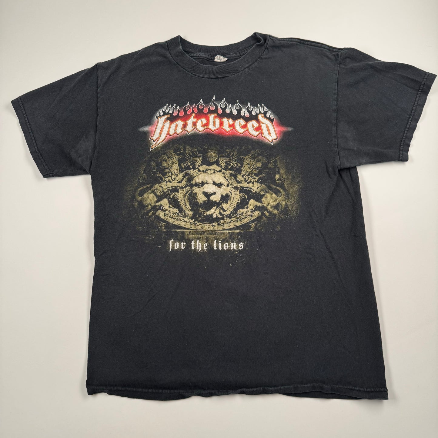 2009 Hatebreed Shirt Small For The Lions