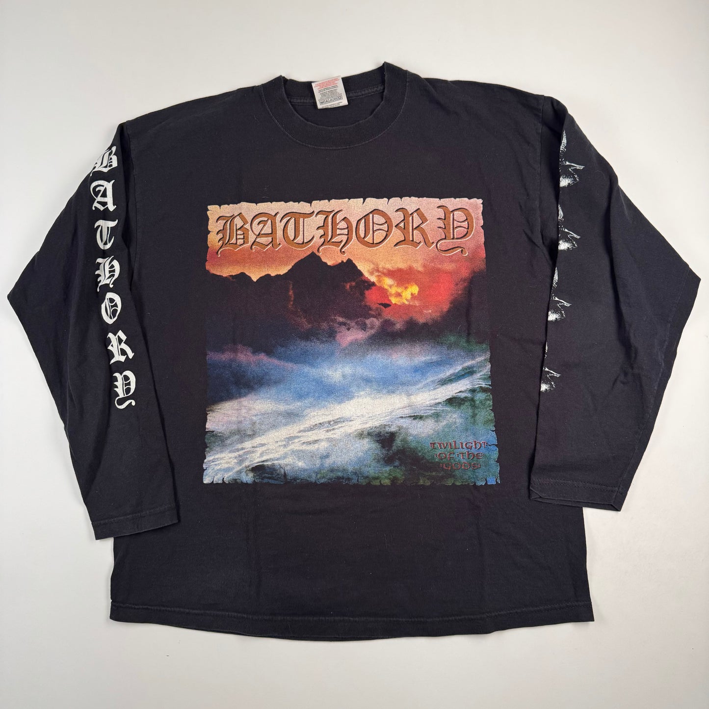 Vintage 2000s Bathory Long Sleeve Shirt Large Twilight Of Gods