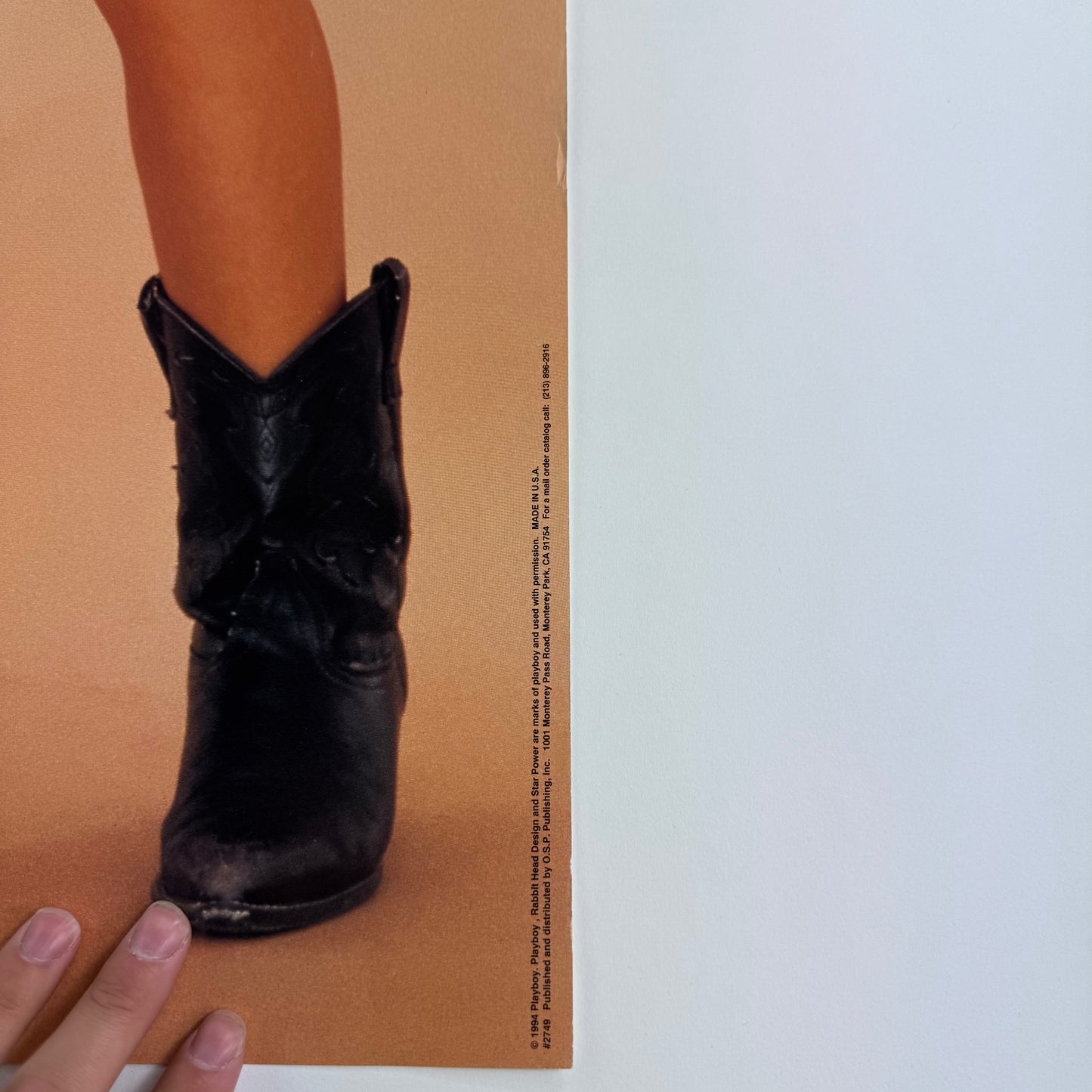 Vintage 1994 Pamala Anderson Poster