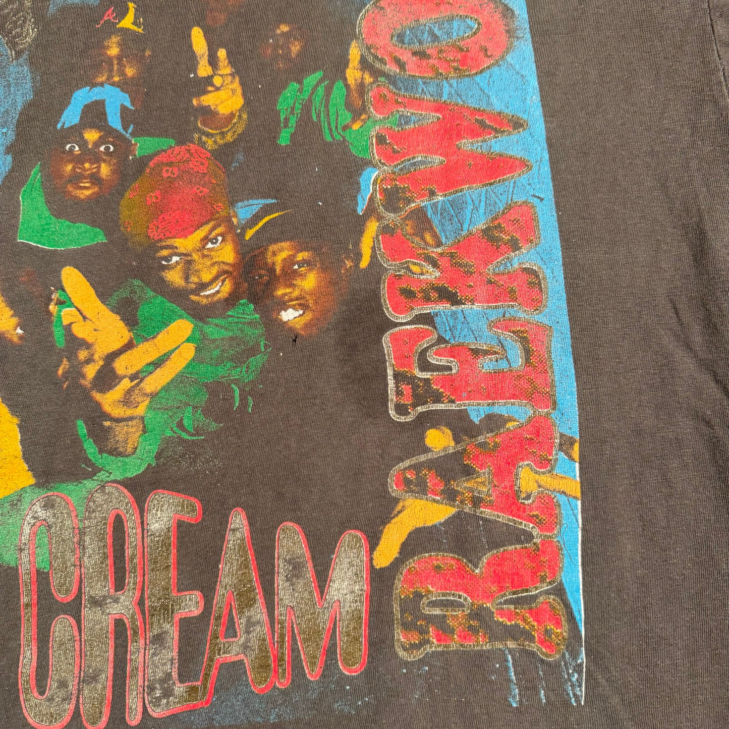 Vintage 90s Wu Tang Clan Shirt XL Ice Cream Rap Tee