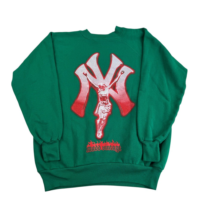 Cross Of Disbelief Crewneck Sweatshirt Large