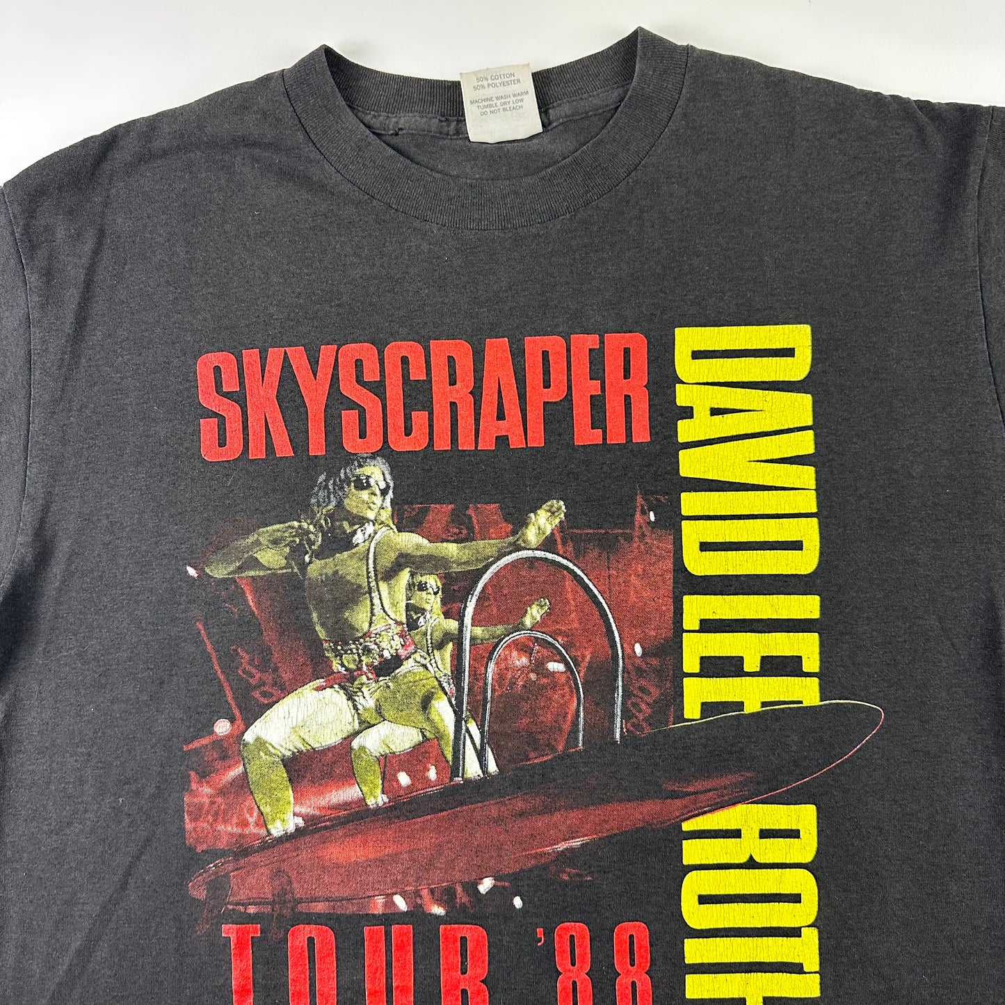 Vintage 1988 David Lee Roth Shirt Large Skyscraper
