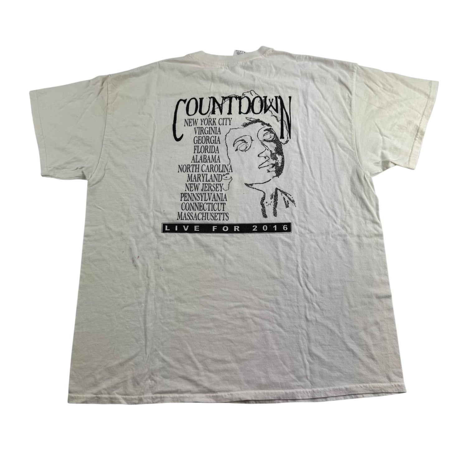 Countdown Shirt XL Live For 2016