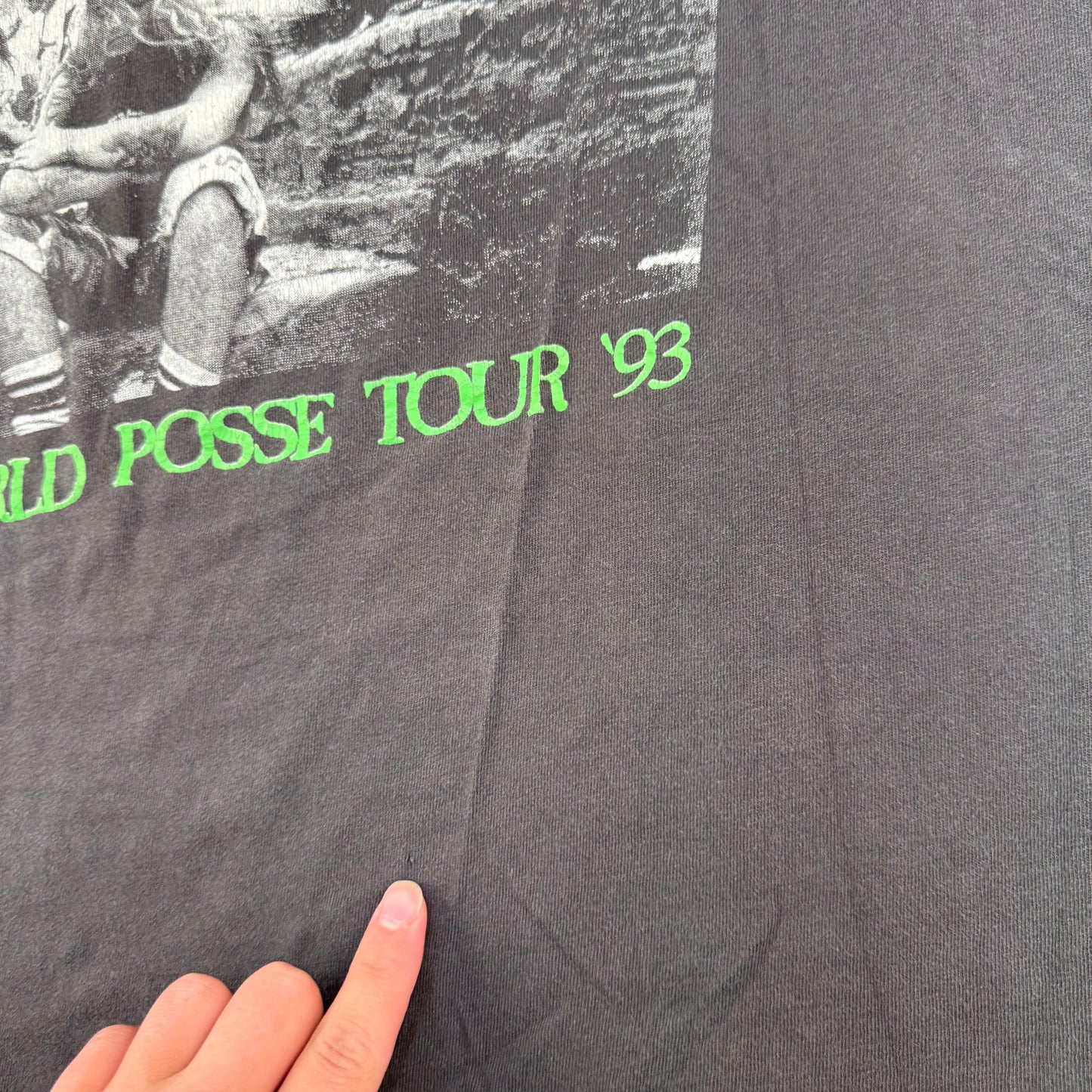 Vintage 1993 Sepultura Shirt XL Third World Posse Tour