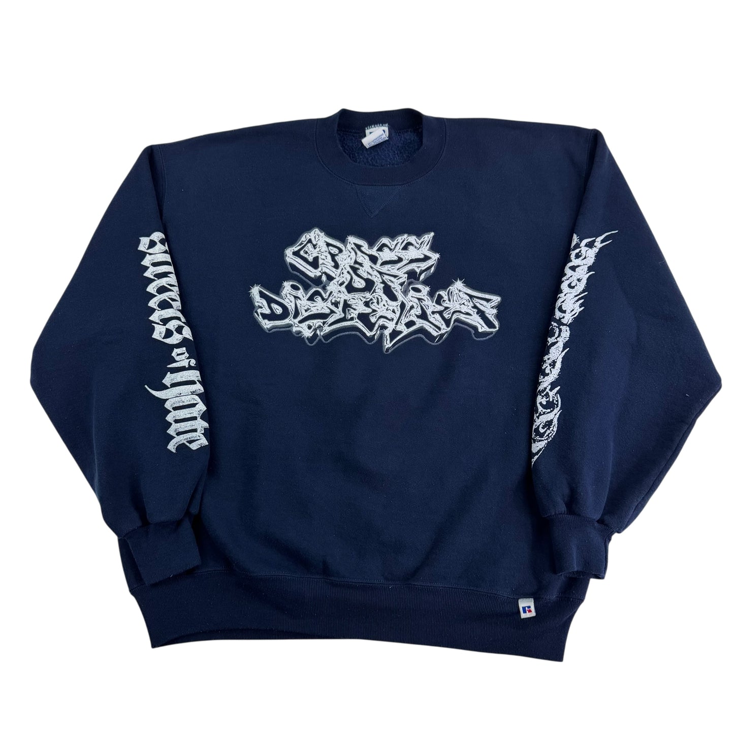 Cross Of Disbelief Crewneck Sweatshirt Large