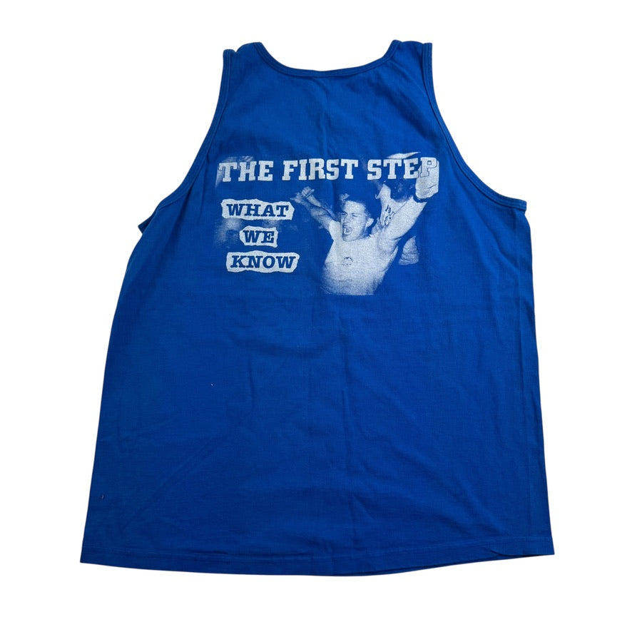 Vintage 2000s The First Step Tank Top Shirt Large What We Know