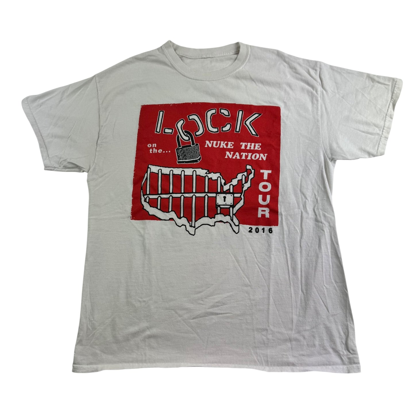 2016 Lock Shirt Large Nuke The Nation Tour