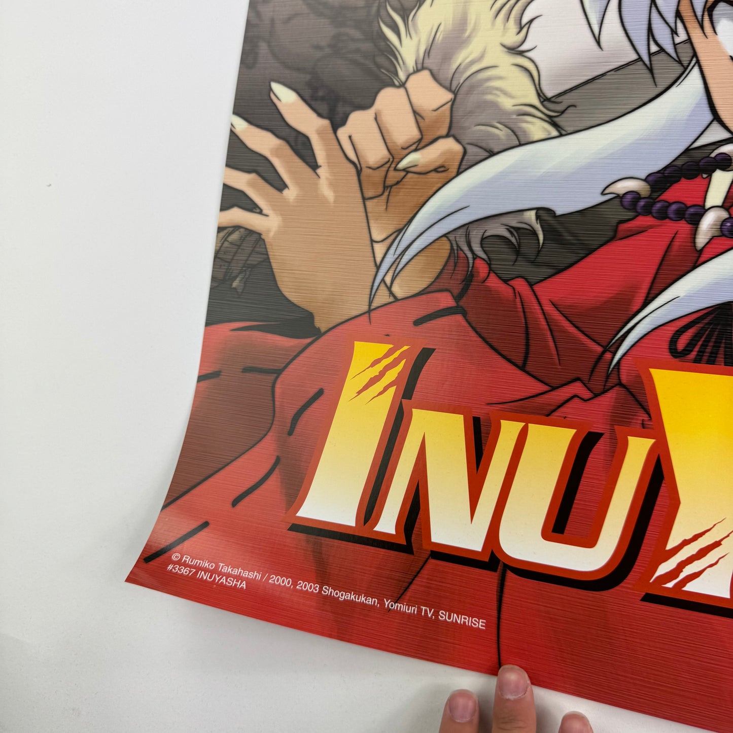 Vintage 2003 Inuyasha Poster