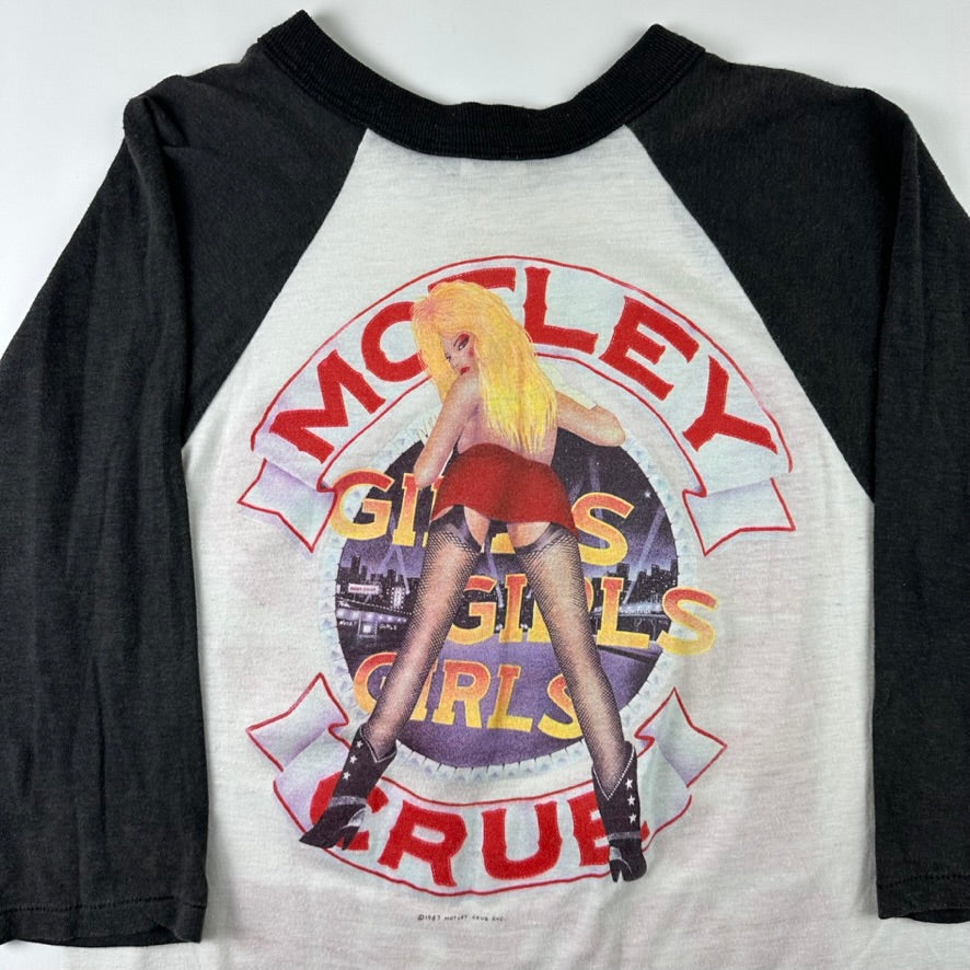 Vintage 1987 Motley Crue Shirt XL Bad Boy Boogie