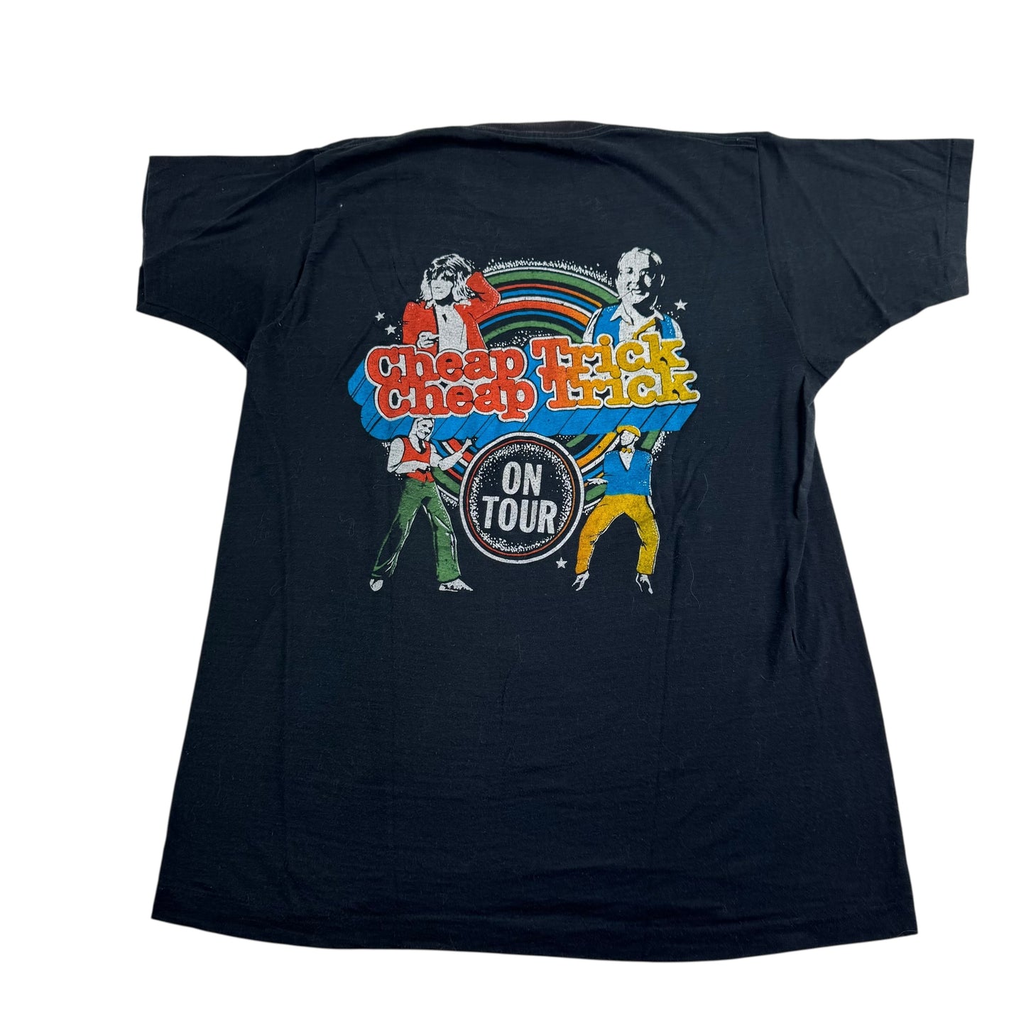 Vintage 1979 Cheap Trick Shirt Large Ac/dc July 4th Jam