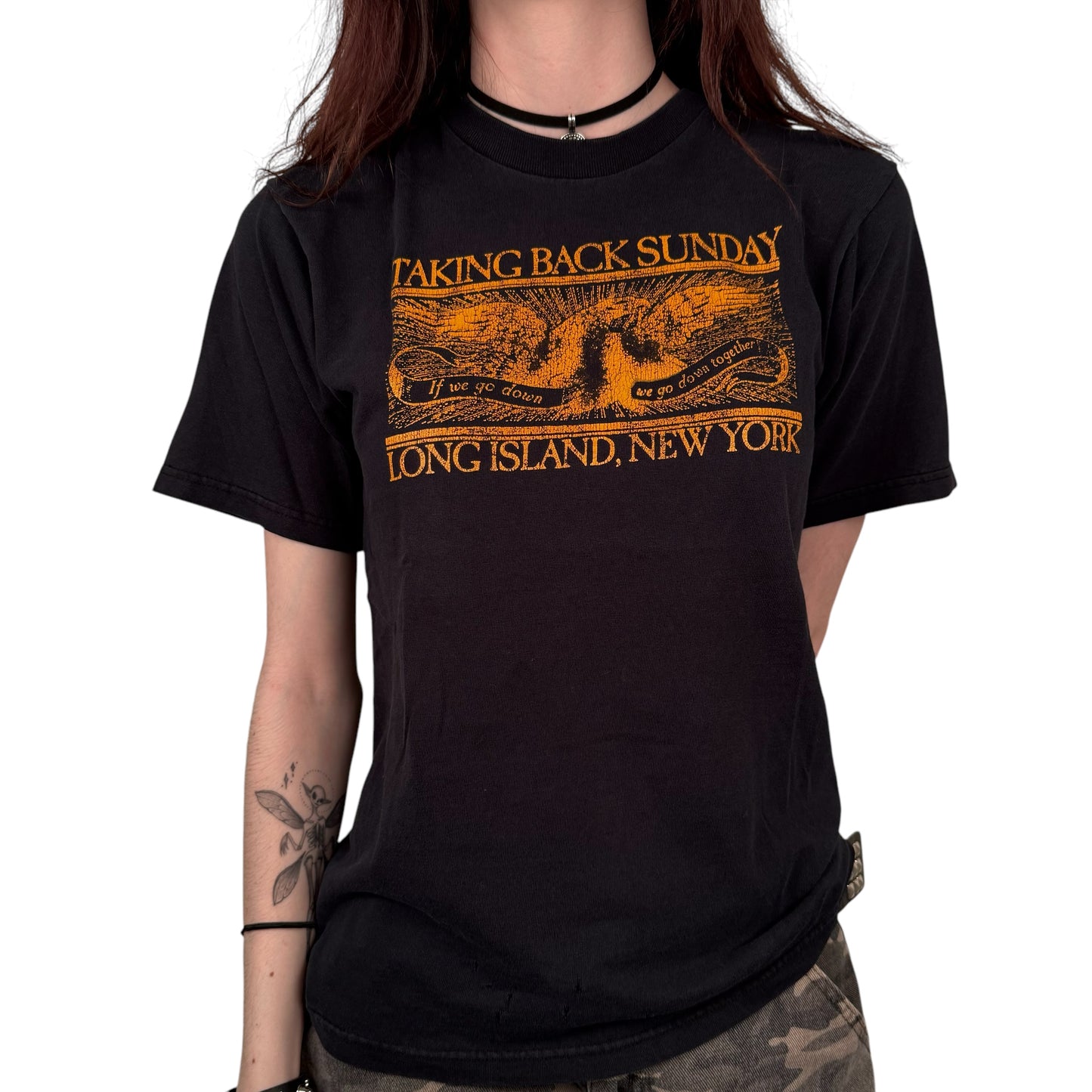 Vintage 2000s Taking Back Sunday Shirt XS Long Island