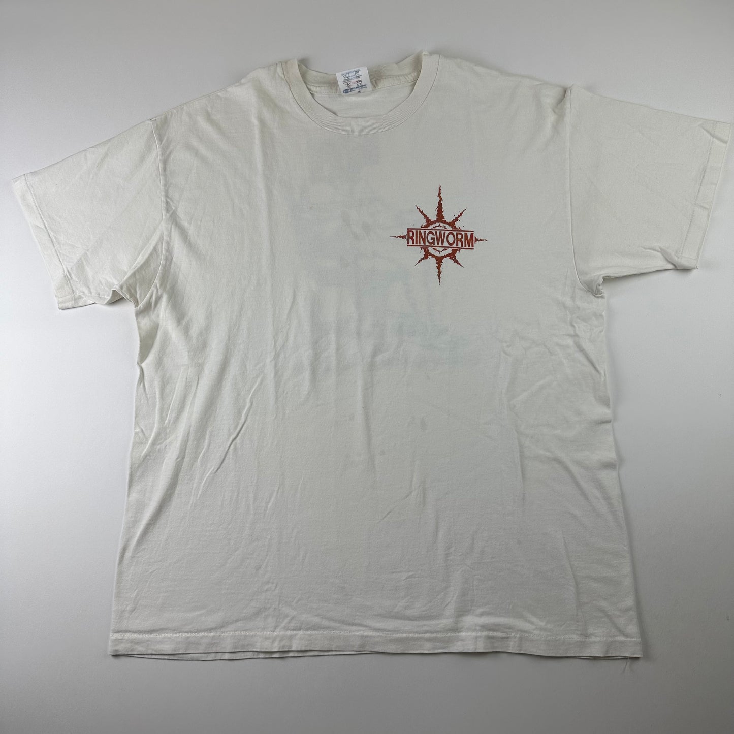 Vintage 90s Ringworm Shirt XL Witness The End Of Our World