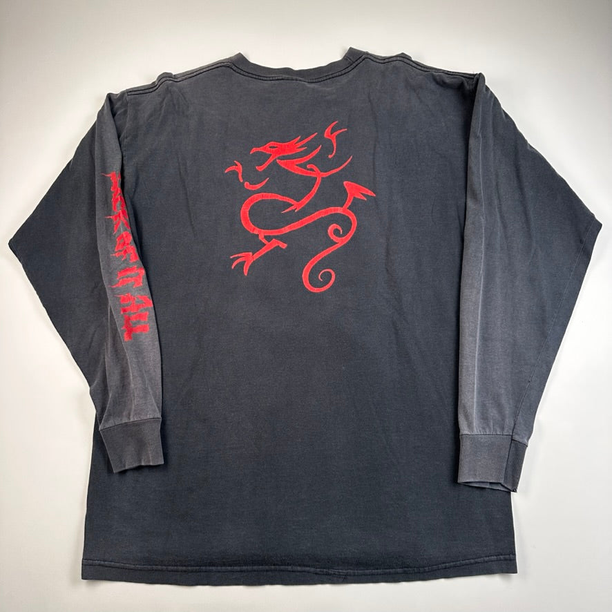 Vintage 90s Sick Of It All Long Sleeve Shirt XL