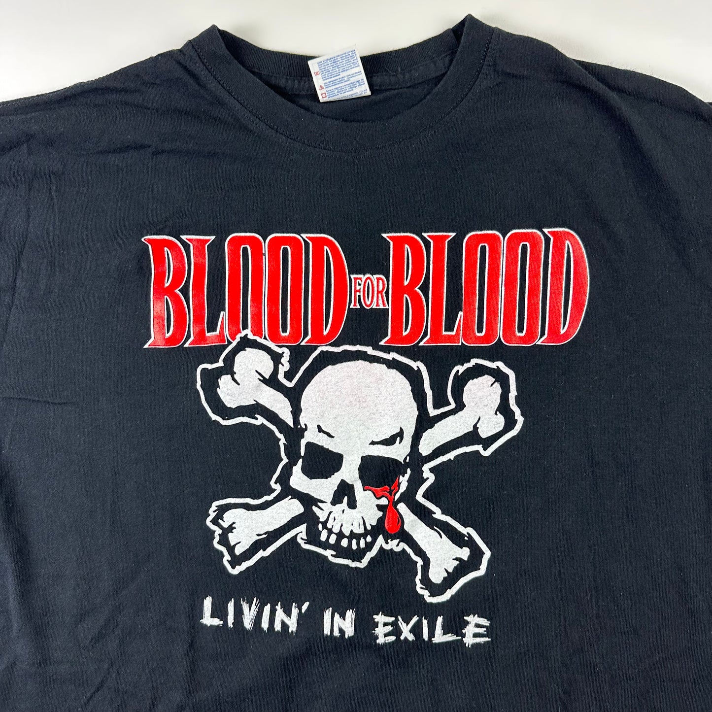 Blood For Blood Shirt XL Livin In Exile