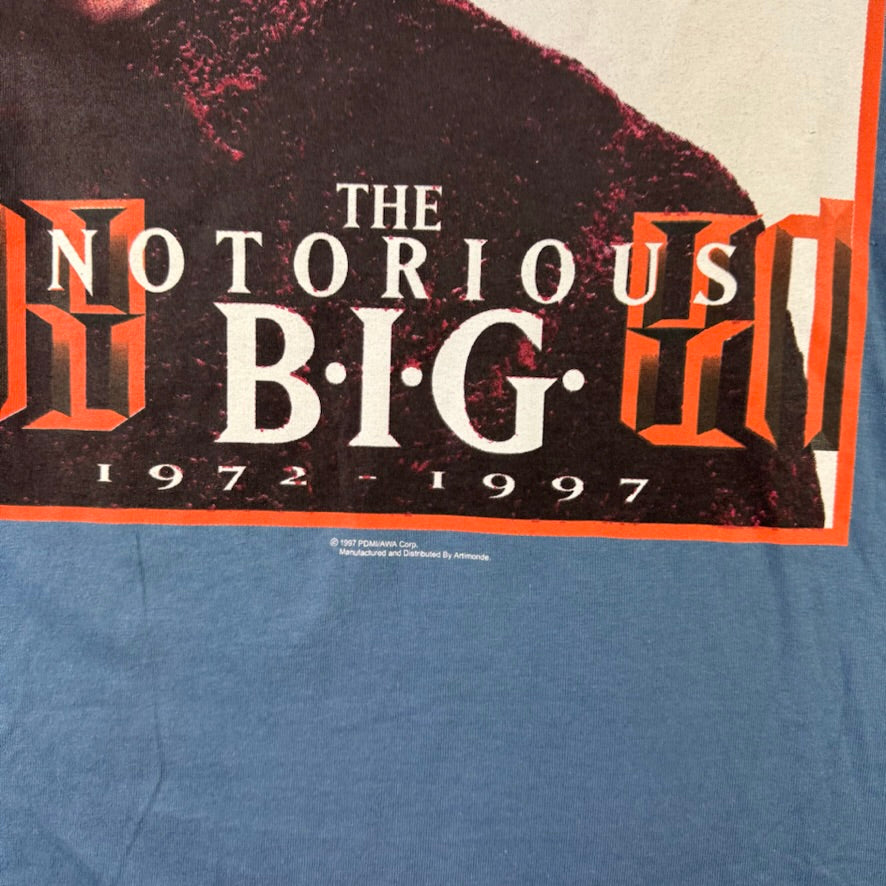 Vintage 1997 The Notorious Big Shirt XL