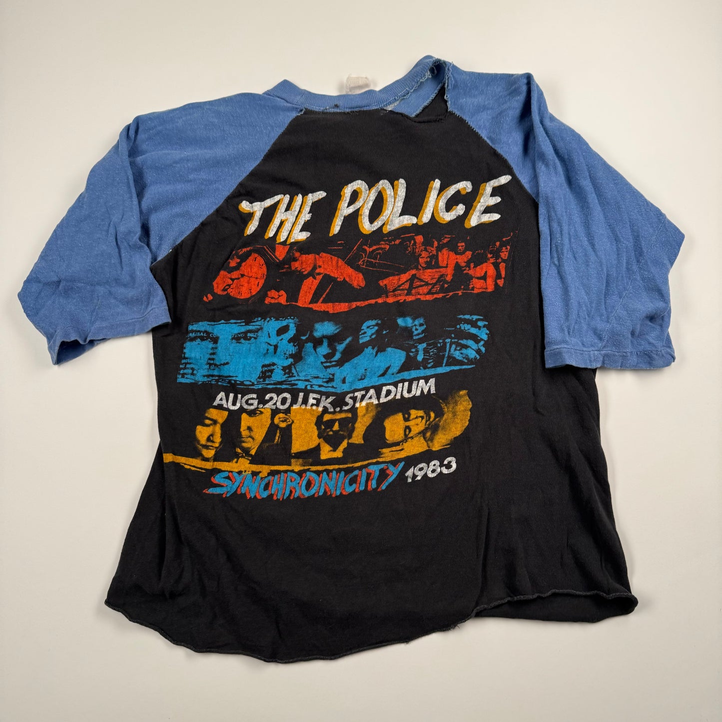 Vintage 1983 The Police Shirt Small Watching You JFK Stadium