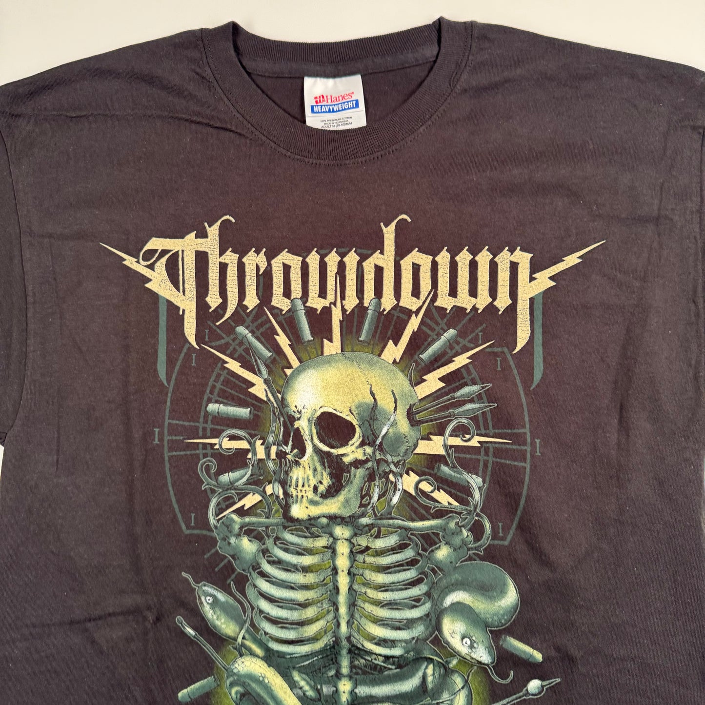 Vintage 2000s Throwdown Shirt Medium Trustkill