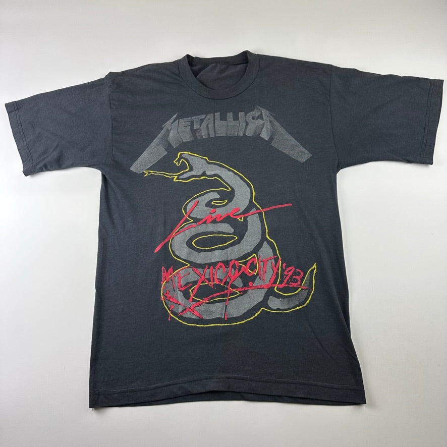 Vintage 1993 Metallica Shirt Large Mexico City