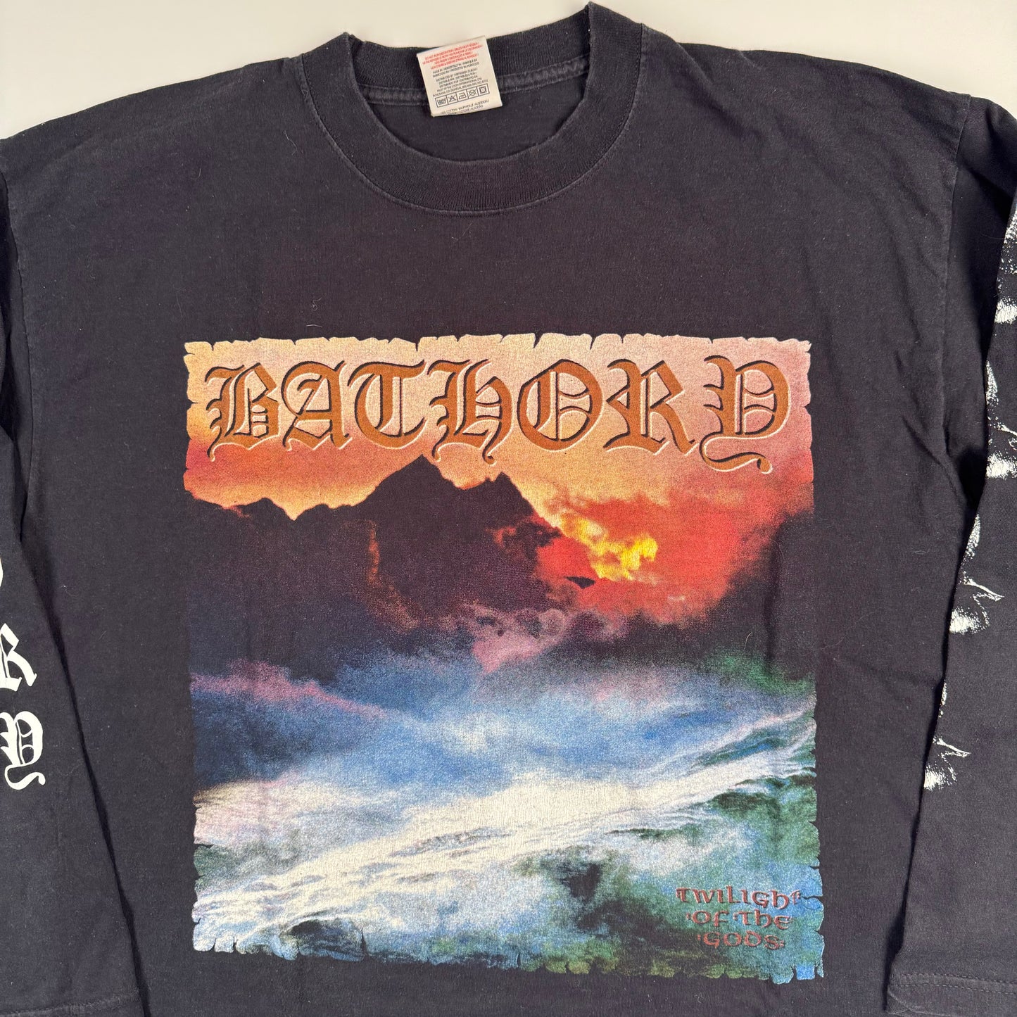 Vintage 2000s Bathory Long Sleeve Shirt Large Twilight Of Gods