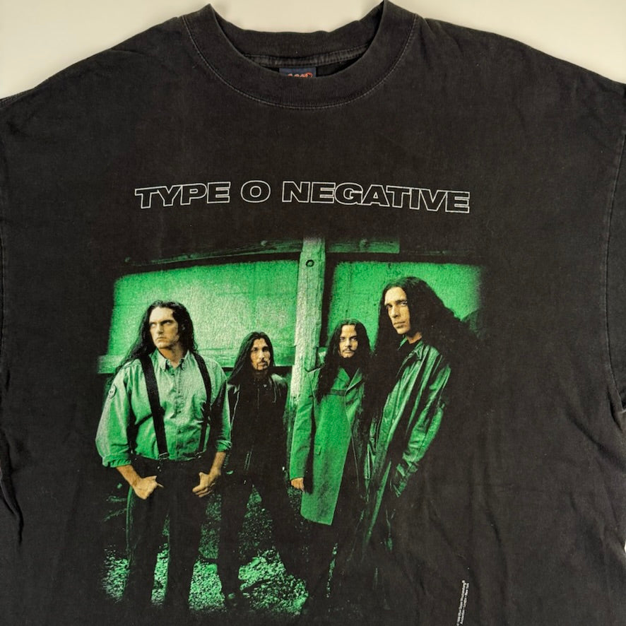 Vintage 1999 Type O Negative Shirt XL Skeleton Crew