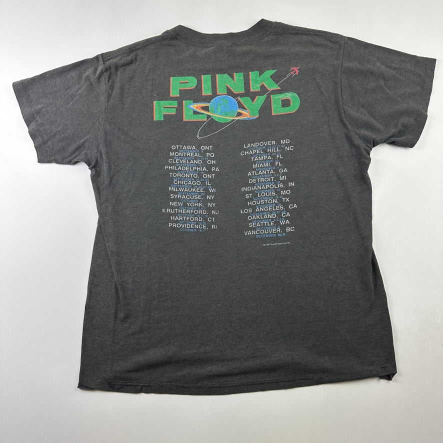 Vintage 1987 Pink Floyd Shirt Large Dark Side Of The Moon