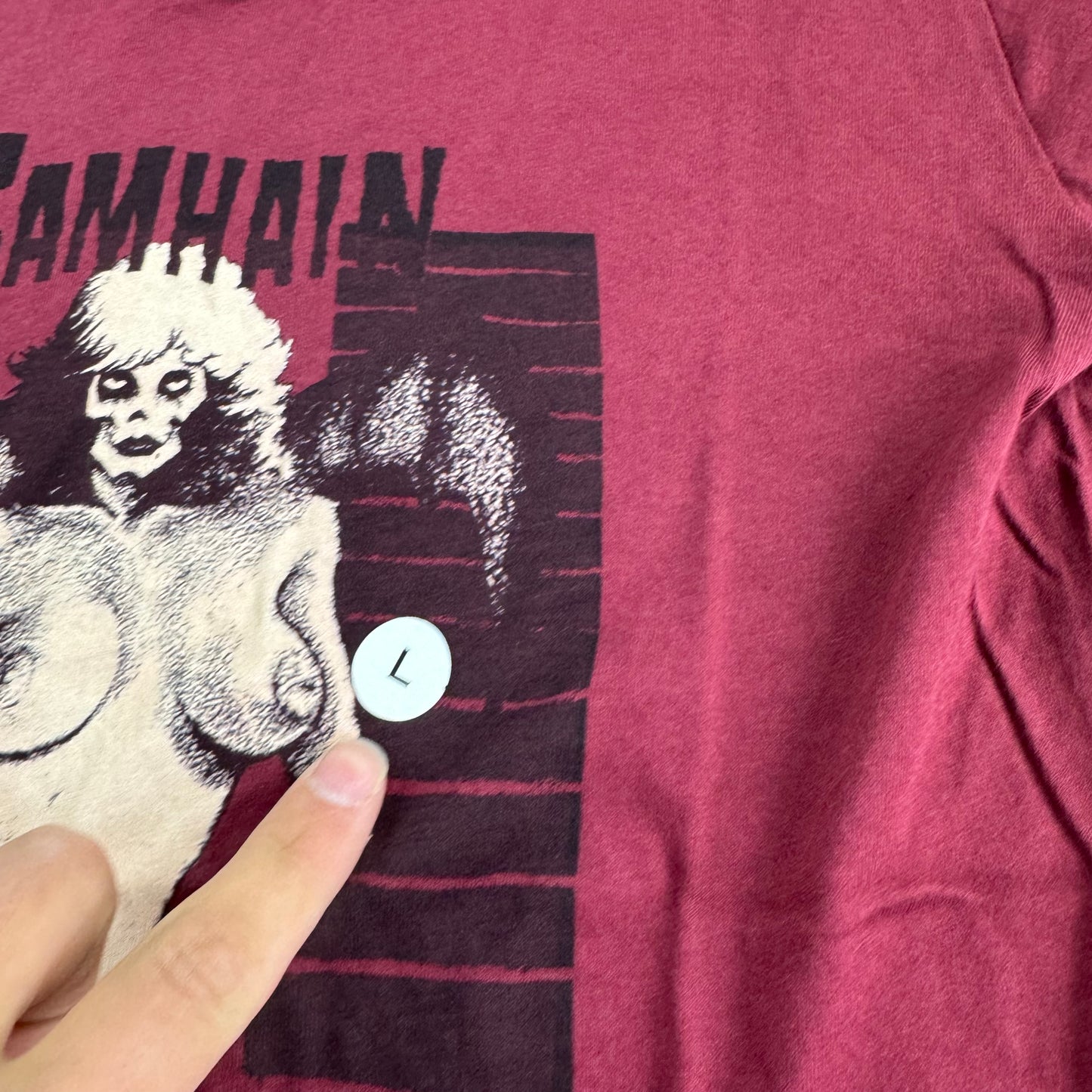 Vintage 2005 Samhain Womens Shirt Large Unholy Passion