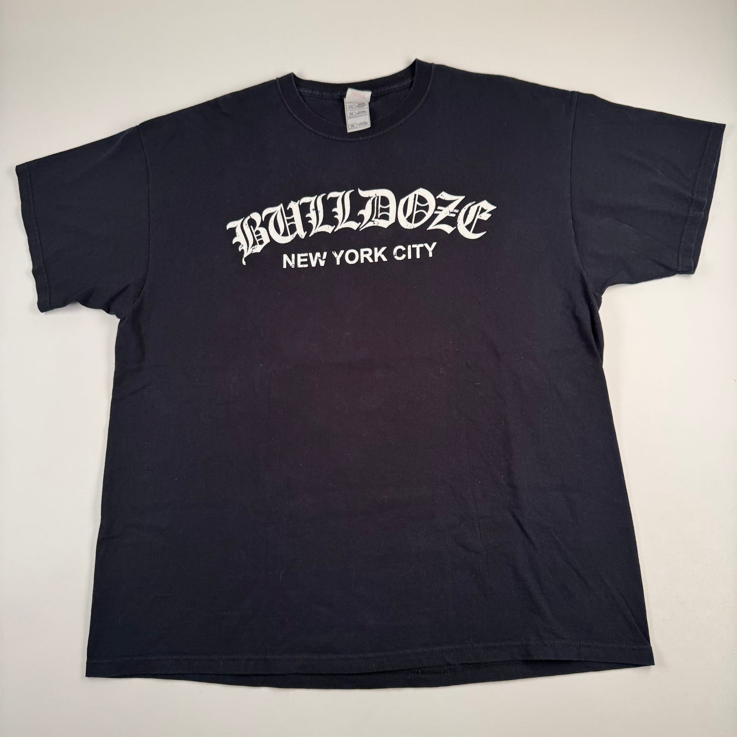 Vintage 2000s Bulldoze Shirt XXL New York City Hardcore