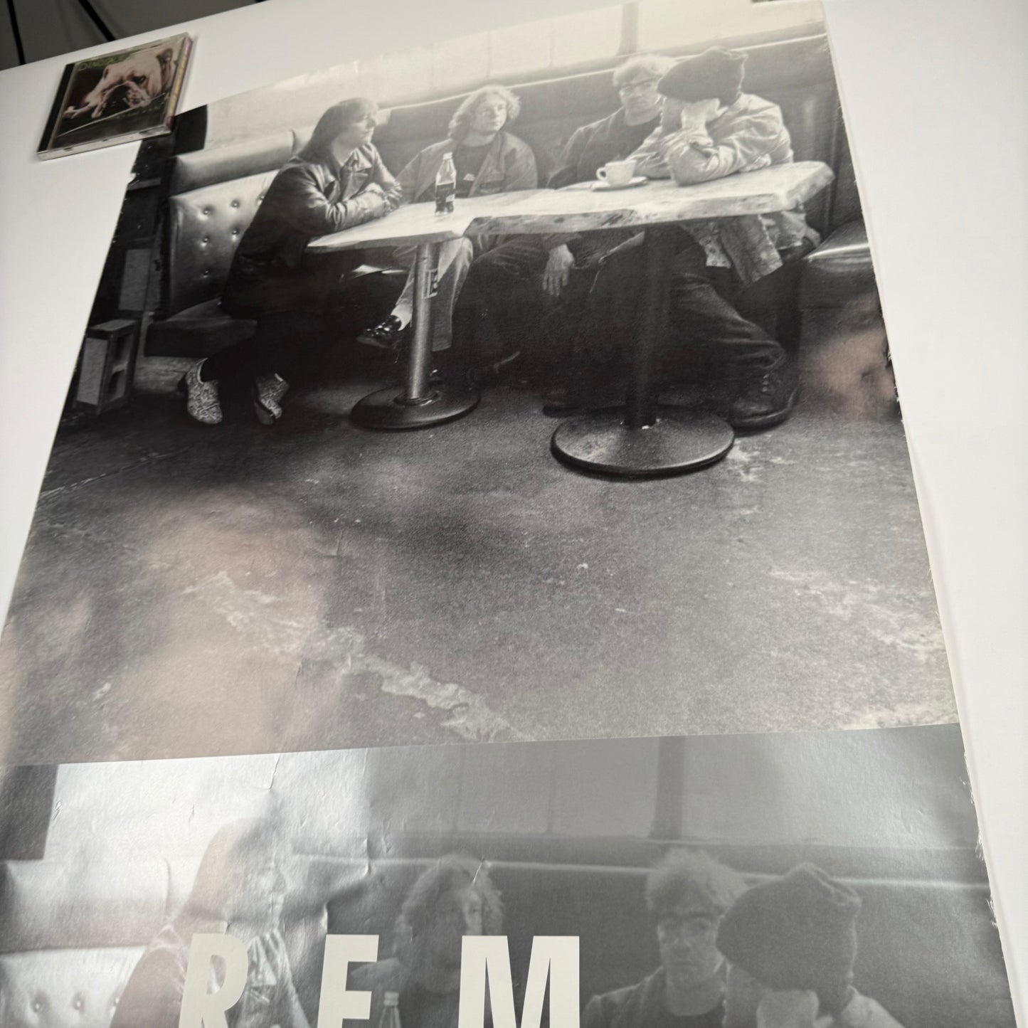 Vintage 1996 R.E.M. Poster New Adventures In Hi-Fi