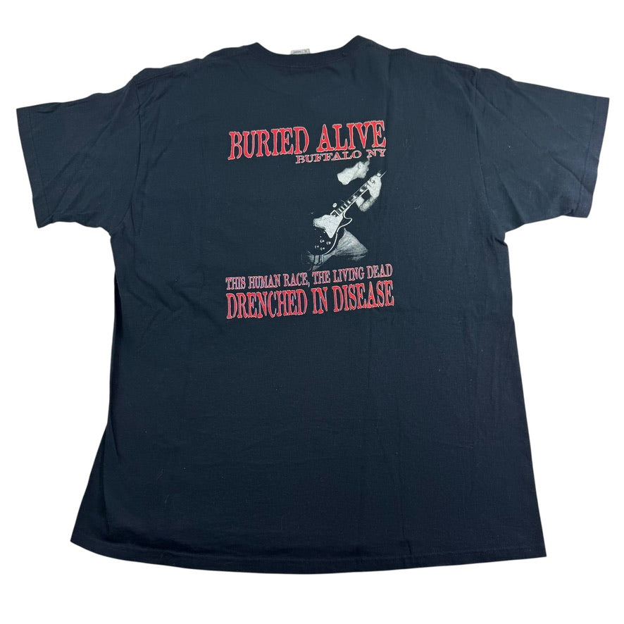 Vintage 2000s Buried Alive Shirt XL This Human Race
