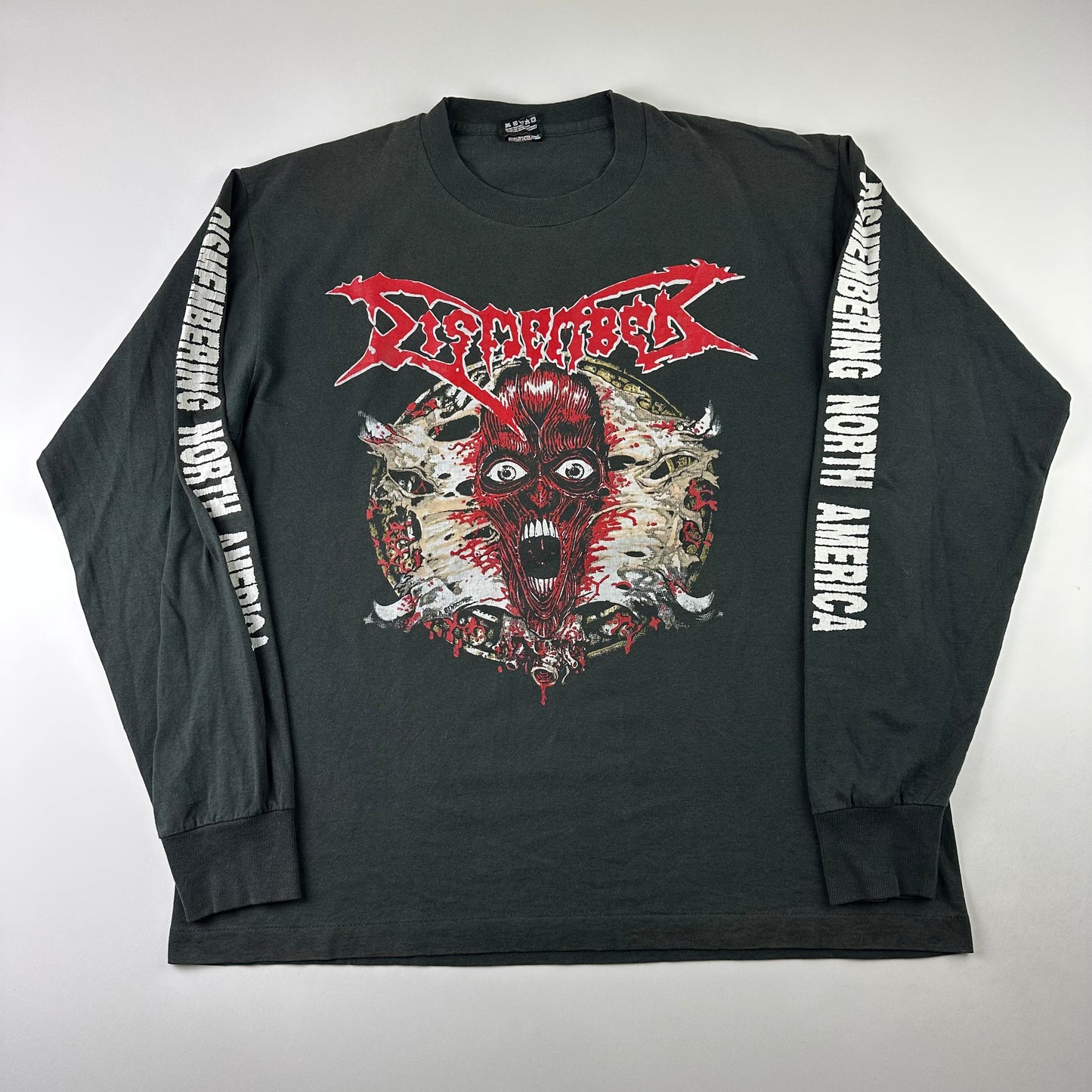 Vintage 90s Dismember Long Sleeve Shirt XL North America
