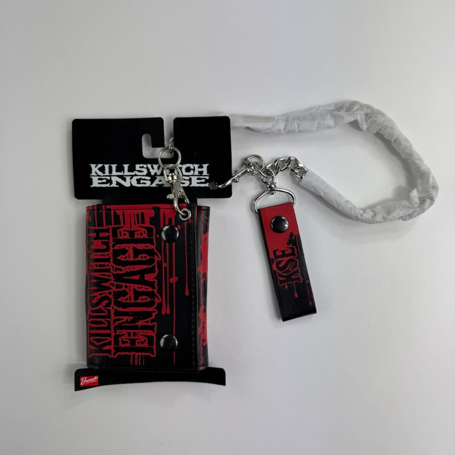Killswitch Engage Trifold Chain Wallet