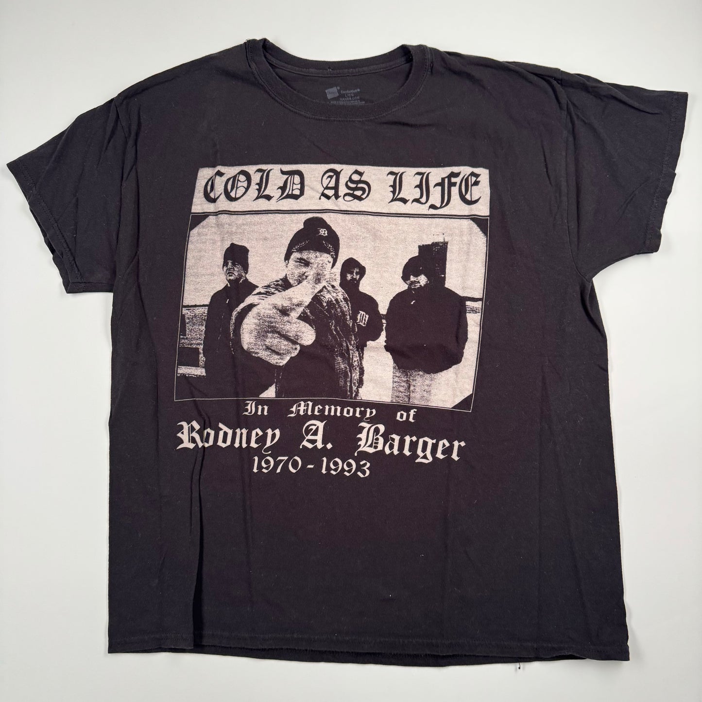 Cold As Life Shirt Large In Memory