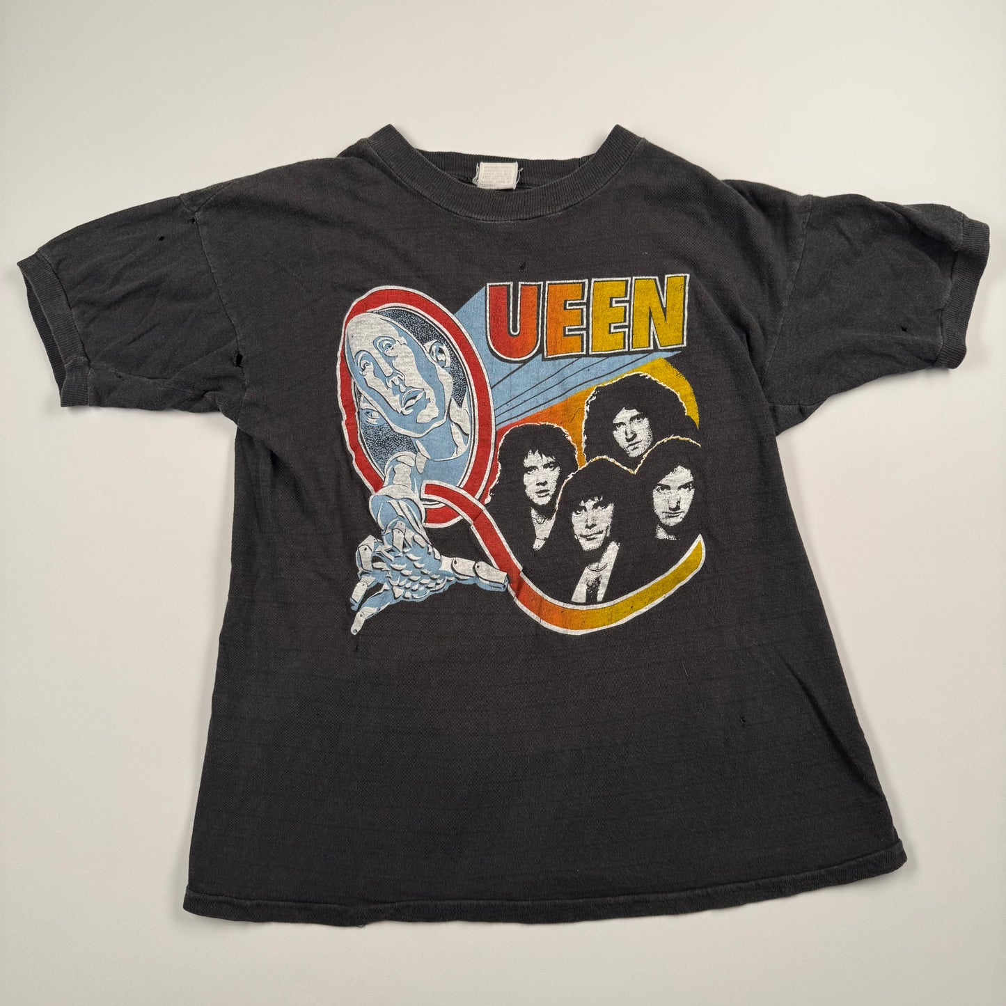 Vintage 70s Queen Shirt Medium