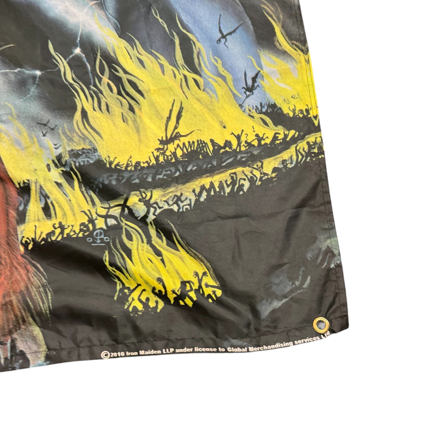 2010 Iron Maiden Banner Flag