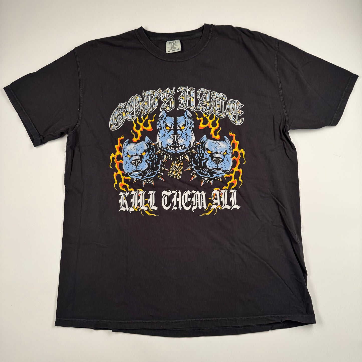 Gods Hate Shirt XL Kill Them All