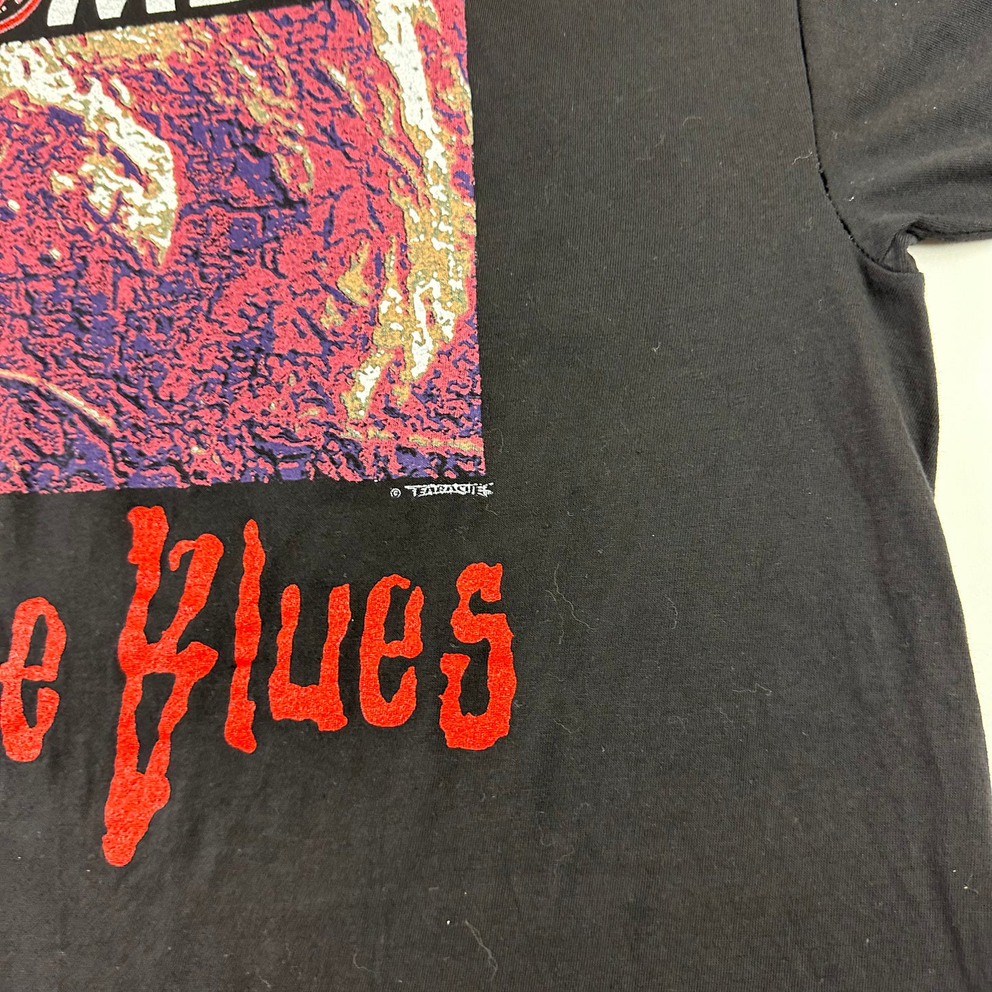 Vintage 90s Entombed Shirt XL Wolverine Blues